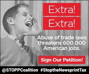 newsprint tariff petition