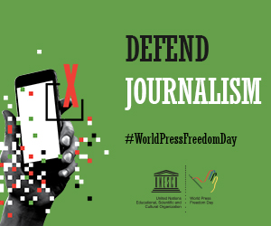 defend journalism, world press freedom day
